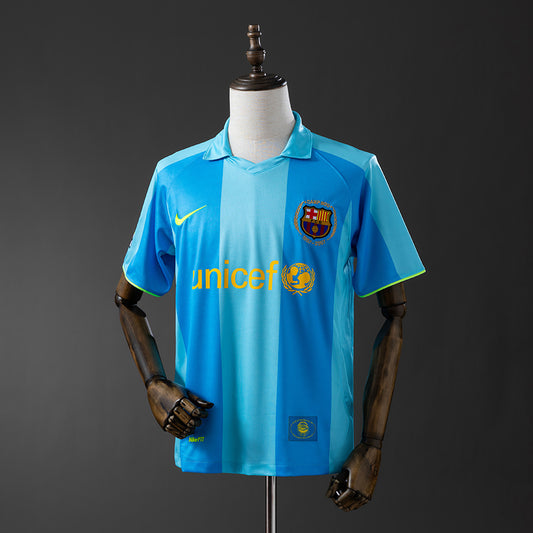 Camiseta F.C Barcelona 2007-2008 2º Equipación