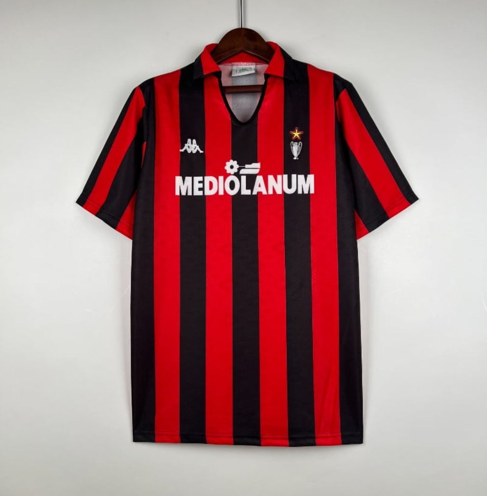Camiseta AC Milan 1989/1990 Primera Equipación