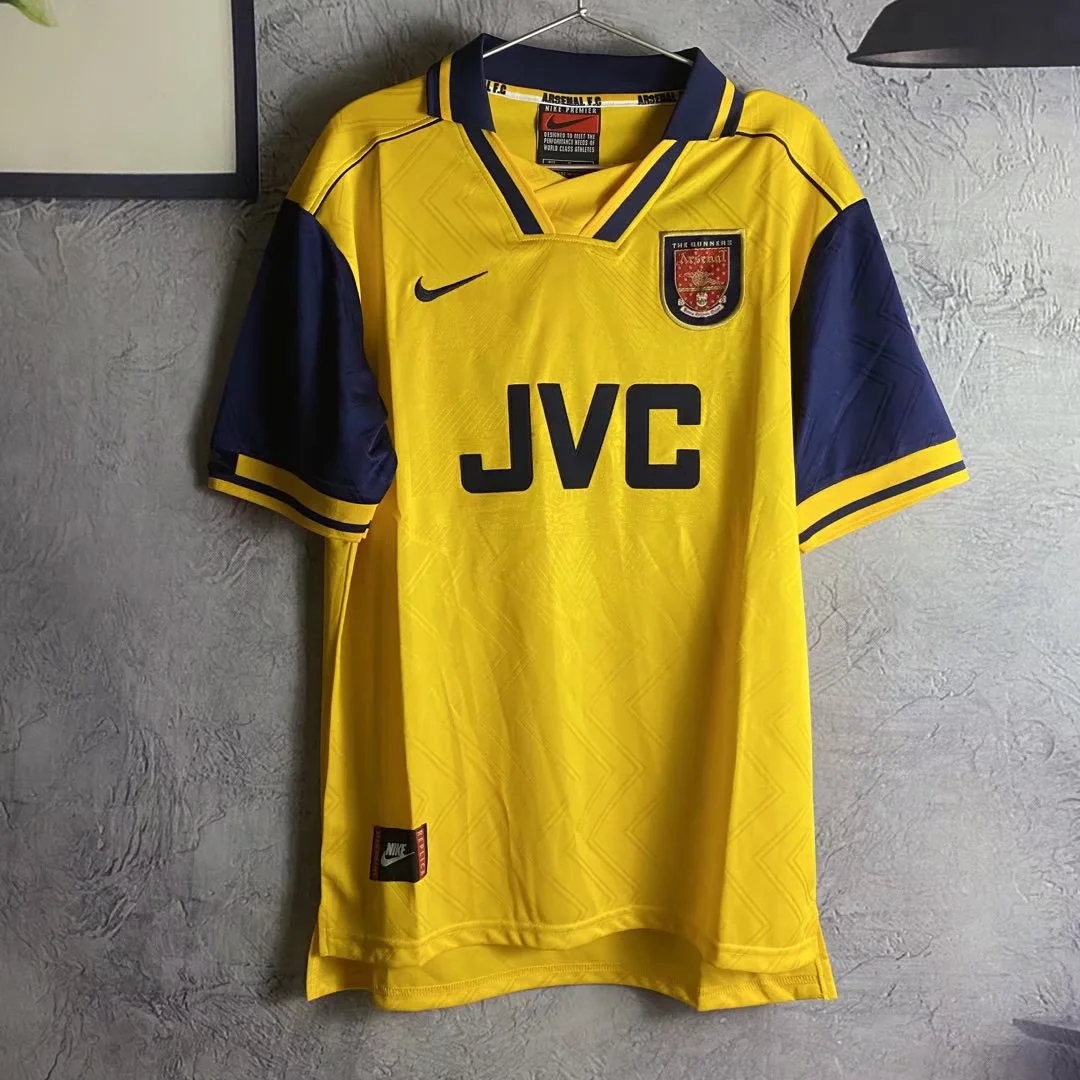 Camiseta Arsenal FC 1996/1997 Segunda Equipación