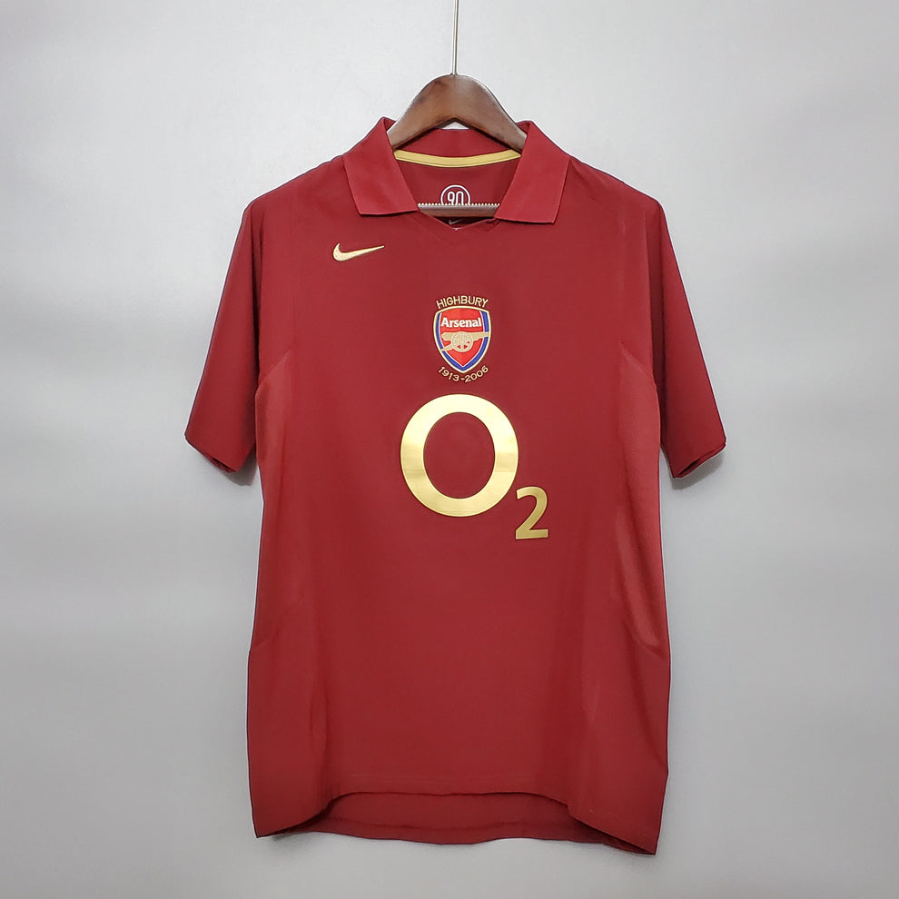 Camiseta Arsenal FC 2005/2006 Primera Equipación