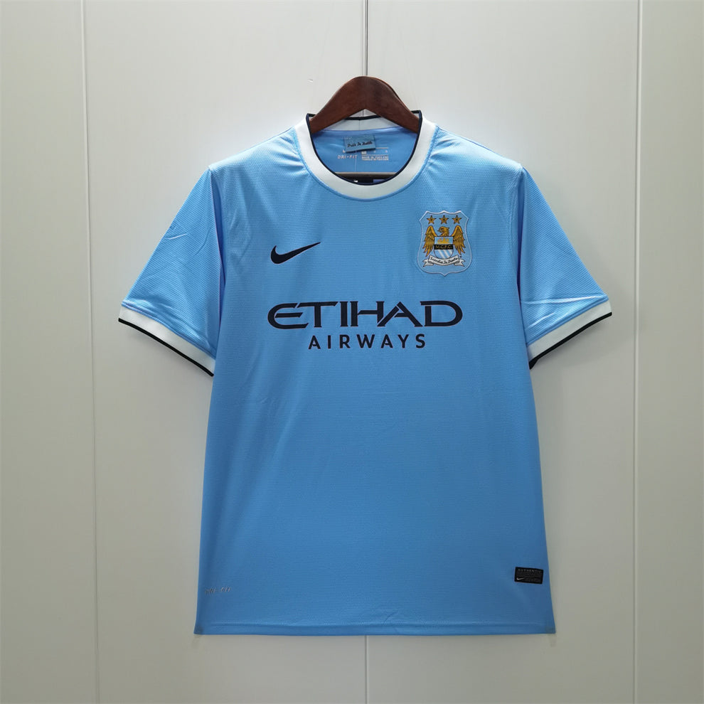 Camiseta Manchester City FC 2013/2014 Primera Equipación