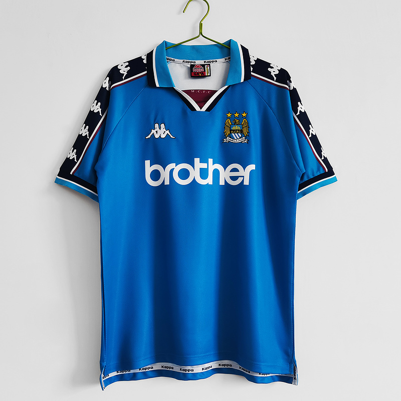 Camiseta Manchester City FC 1997/1999 Primera Equipación