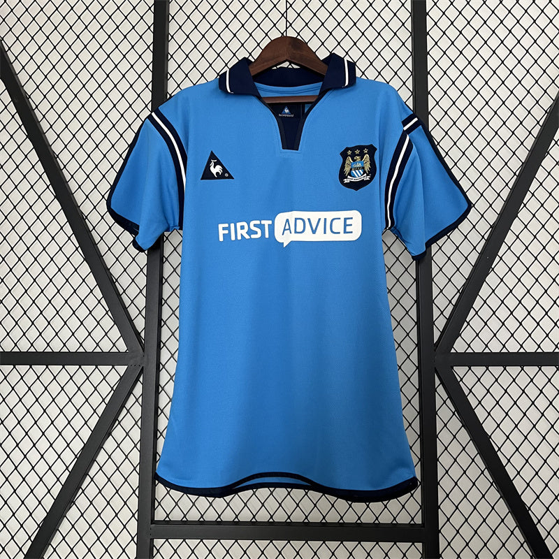Camiseta Manchester City FC 2002/2003 Primera Equipación