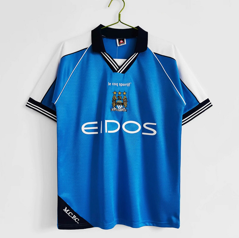 Camiseta Manchester City FC 1999/2001 Primera Equipación