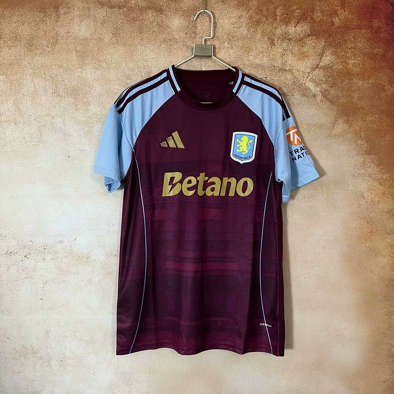 Camiseta Aston Villa FC 2025/2026 Primera Equipación