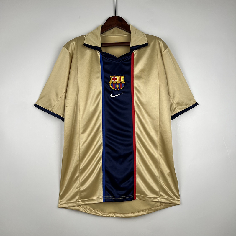 Camiseta FC Barcelona 2001/2002 Segunda Equipación