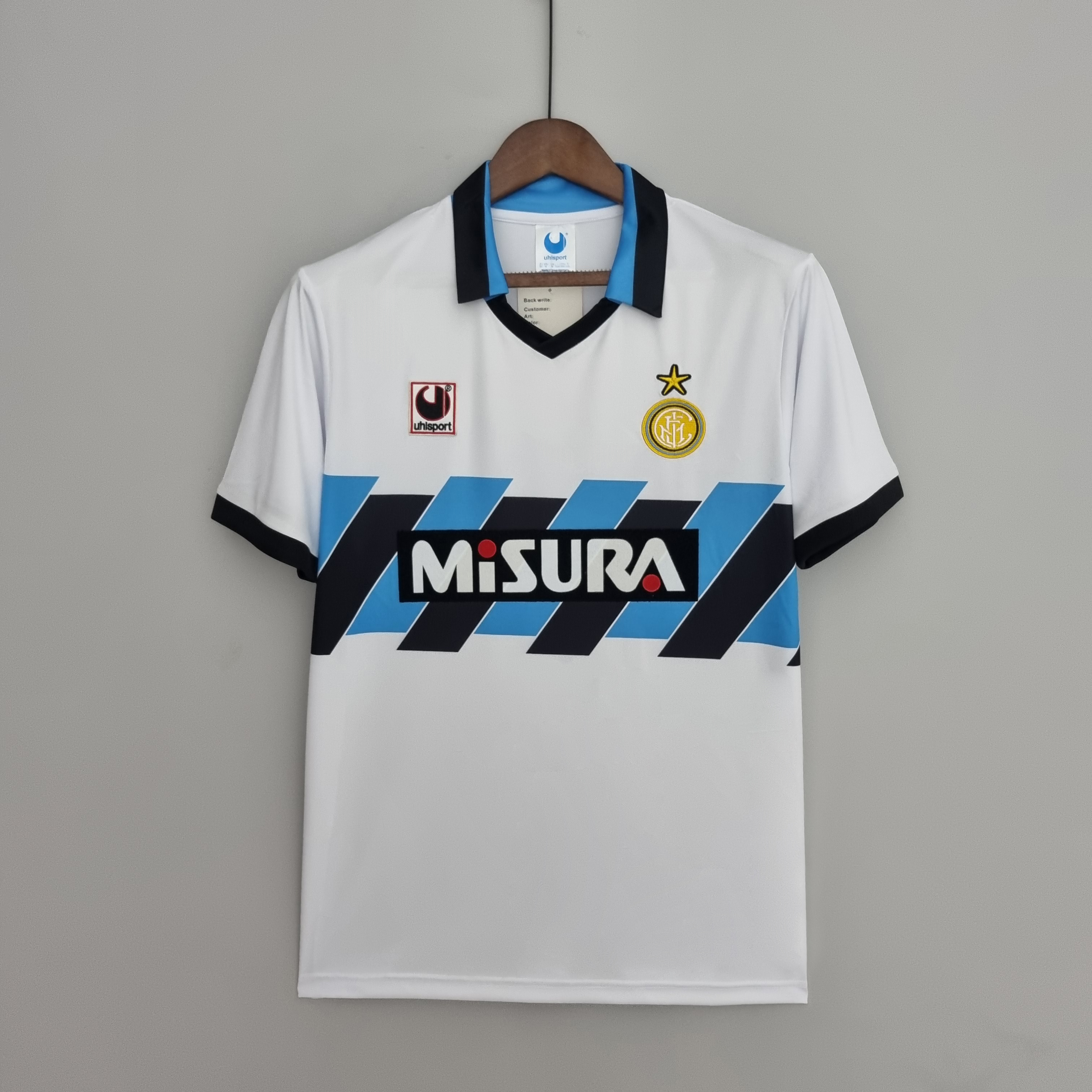 Camiseta Inter de Milán 1990/1991 Segunda Equipación