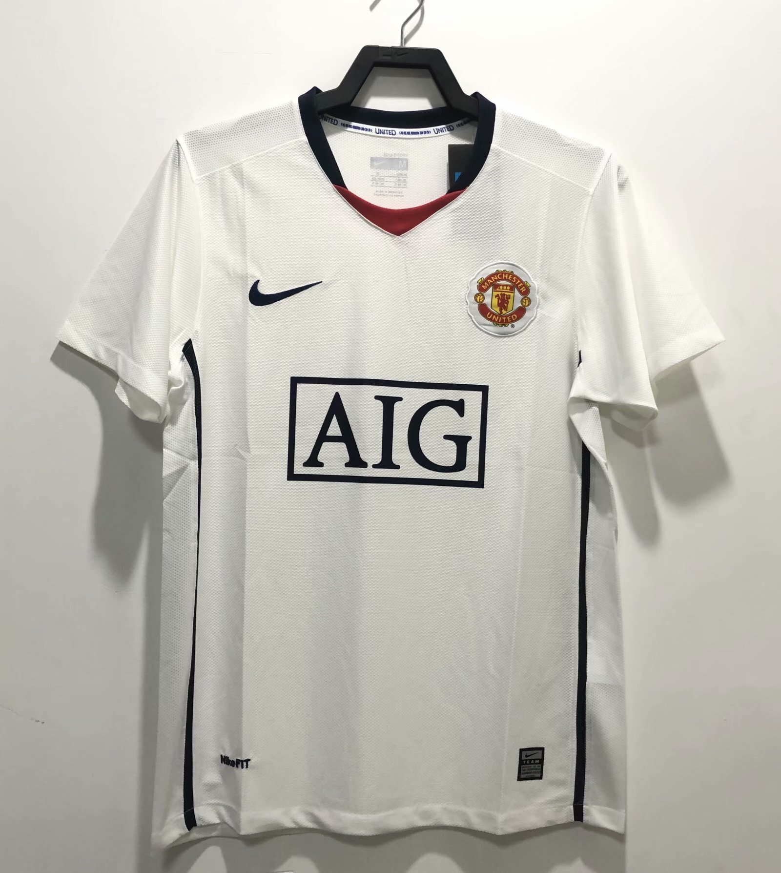 Camiseta Manchester United FC 2008/2009 Segunda Equipación 